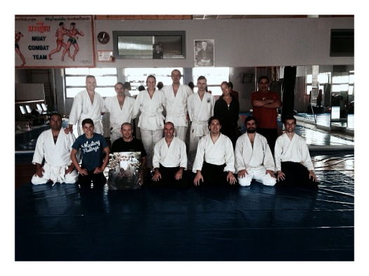 curso de aikido en novelda con Fernando villasanta sensei